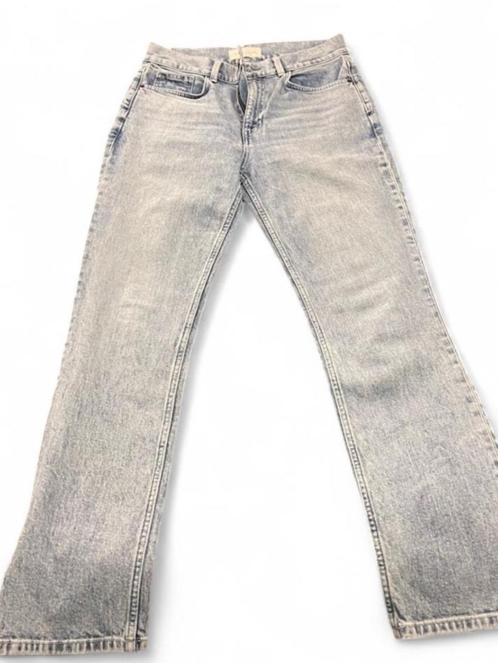 Lafayette 148 New York Light Straight Reeve Jeans